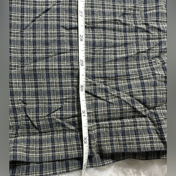 Columbia Sportswear Company Men’s Woven Blue Gray Short Sleeve Button Down Shirt - Picture 11 of 16